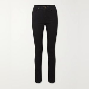 Saint Laurent Black Skinny Jeans D04 W/SK-HW - Size 27